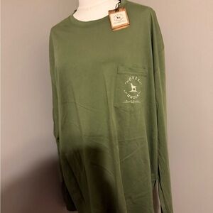 Over & Under Olive Long Sleeve Men's Tee